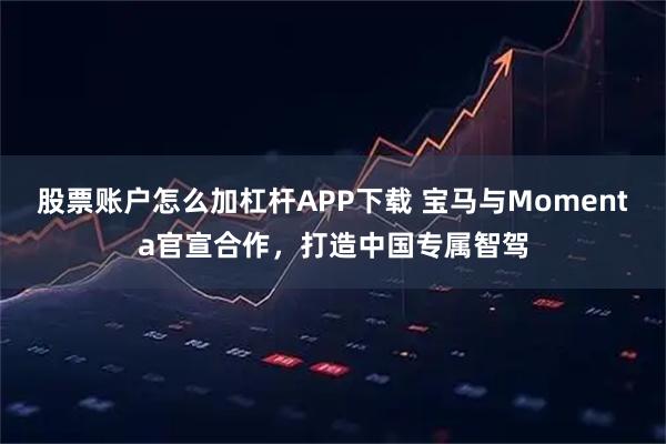 股票账户怎么加杠杆APP下载 宝马与Momenta官宣合作，打造中国专属智驾