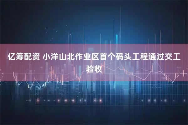 亿筹配资 小洋山北作业区首个码头工程通过交工验收